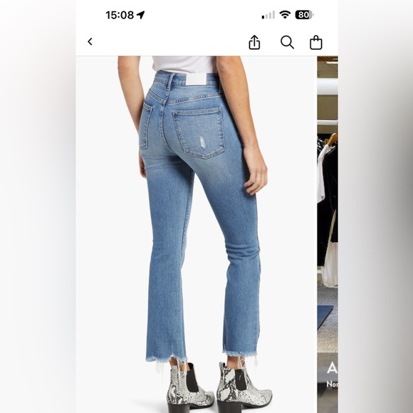 PISTOLA Lennon high waisted chew hem - Picture 2 of 12